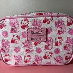 Loungefly Hello kitty strawberry crossbody purse